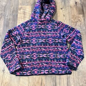 Colorful Patterned Columbia Hoodie